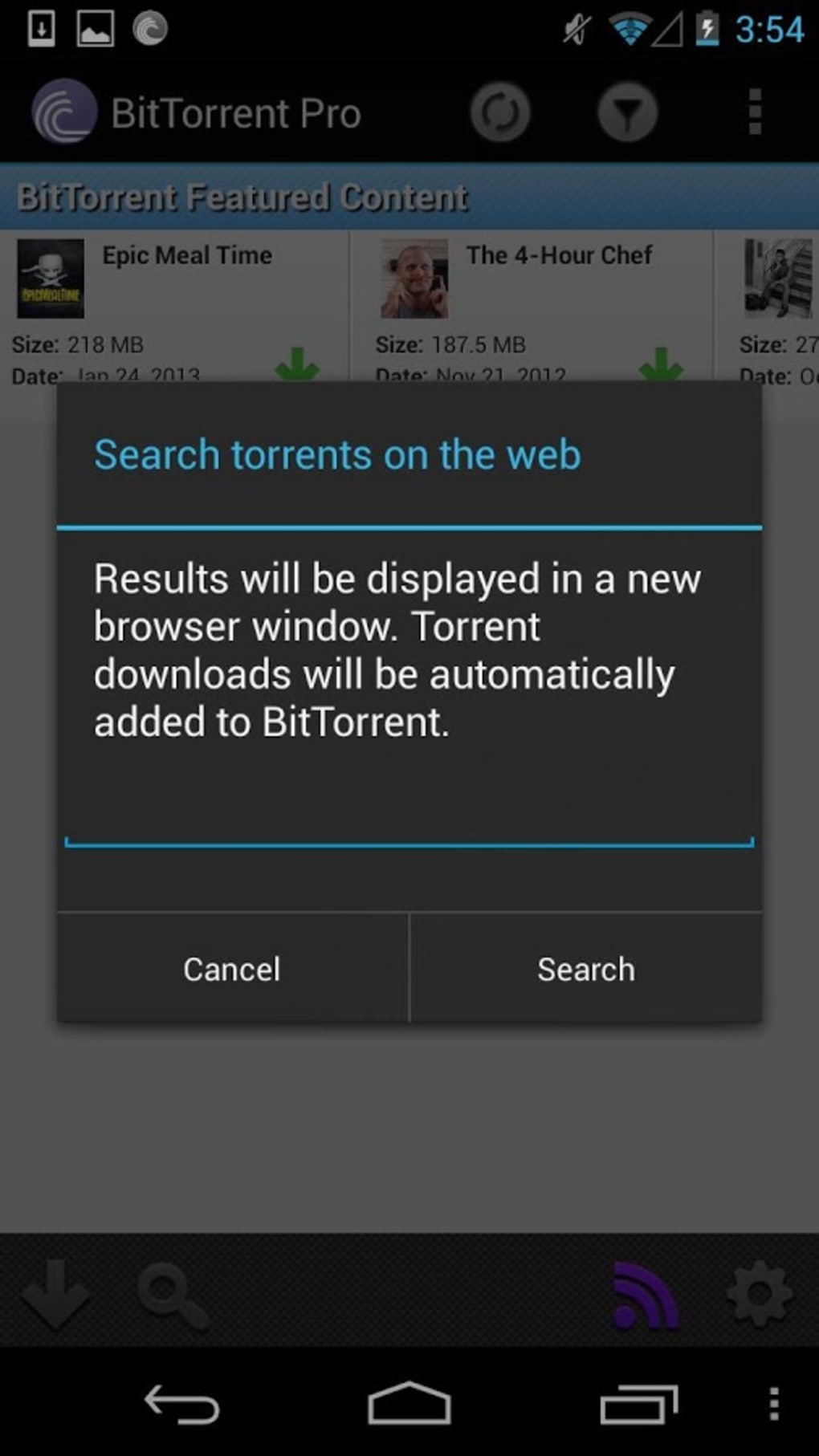 BitTorrent Pro 7.11.0.46903 instaling