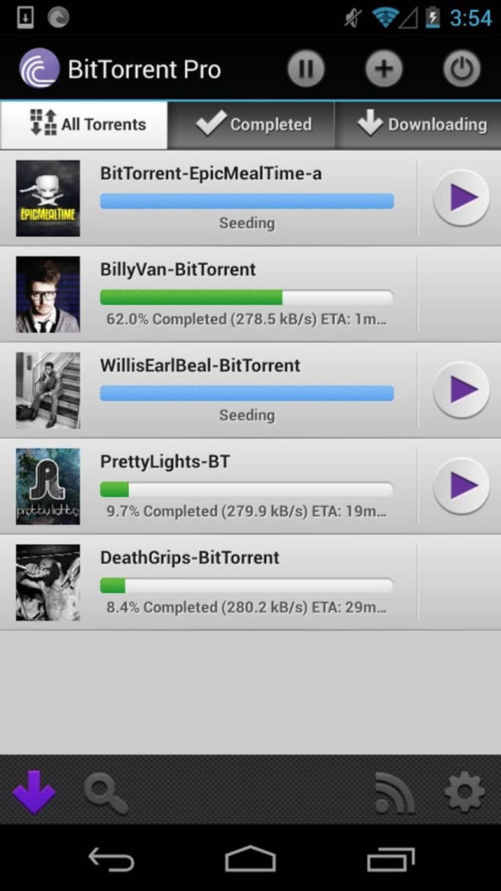 BitTorrent Pro 7.11.0.46857 download the last version for mac
