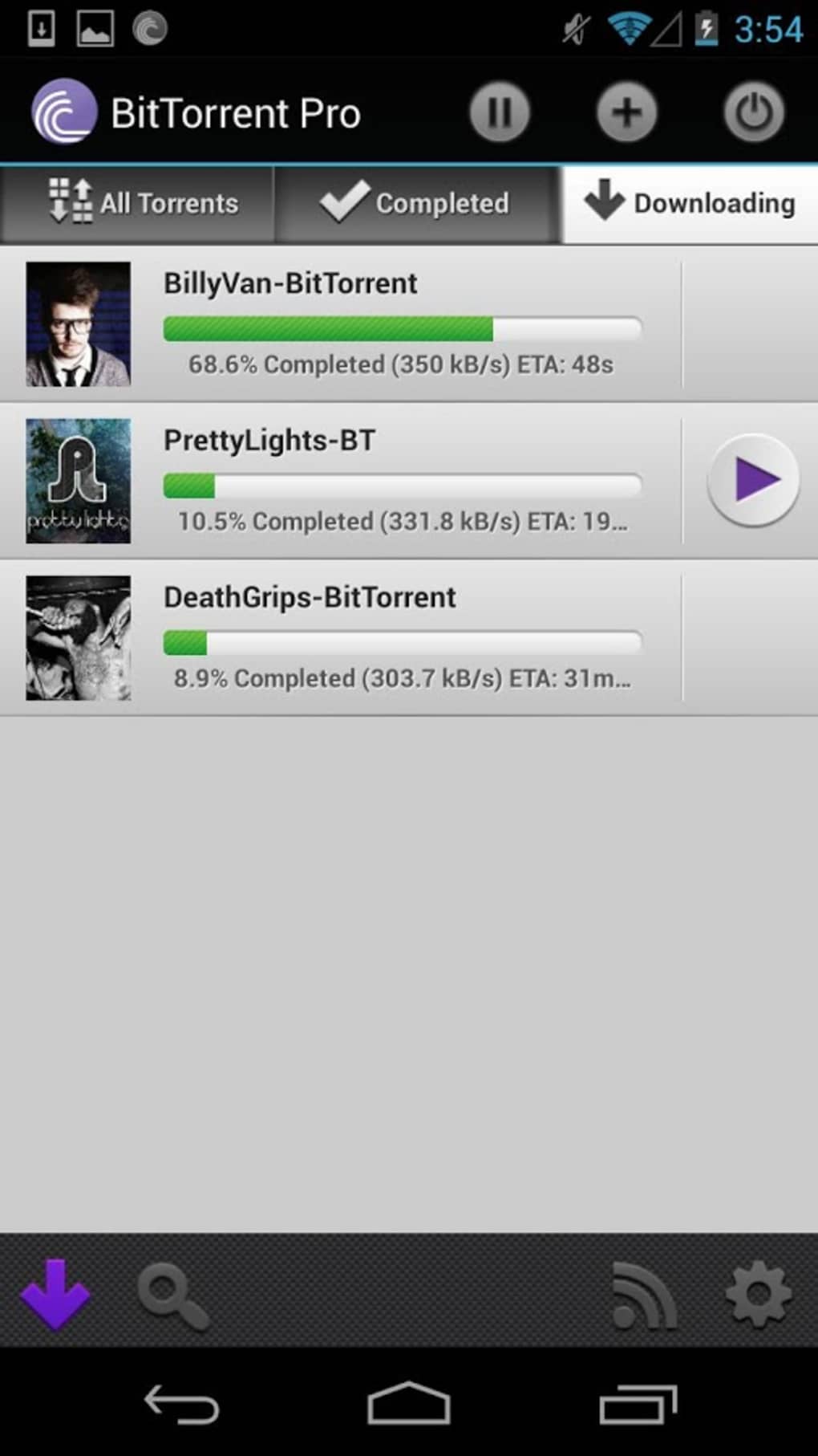 BitTorrent Pro 7.11.0.46857 for ios download