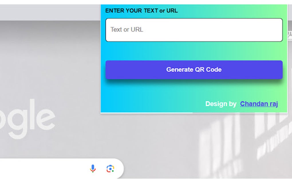 QrCode Generator for Google Chrome - Extension Download