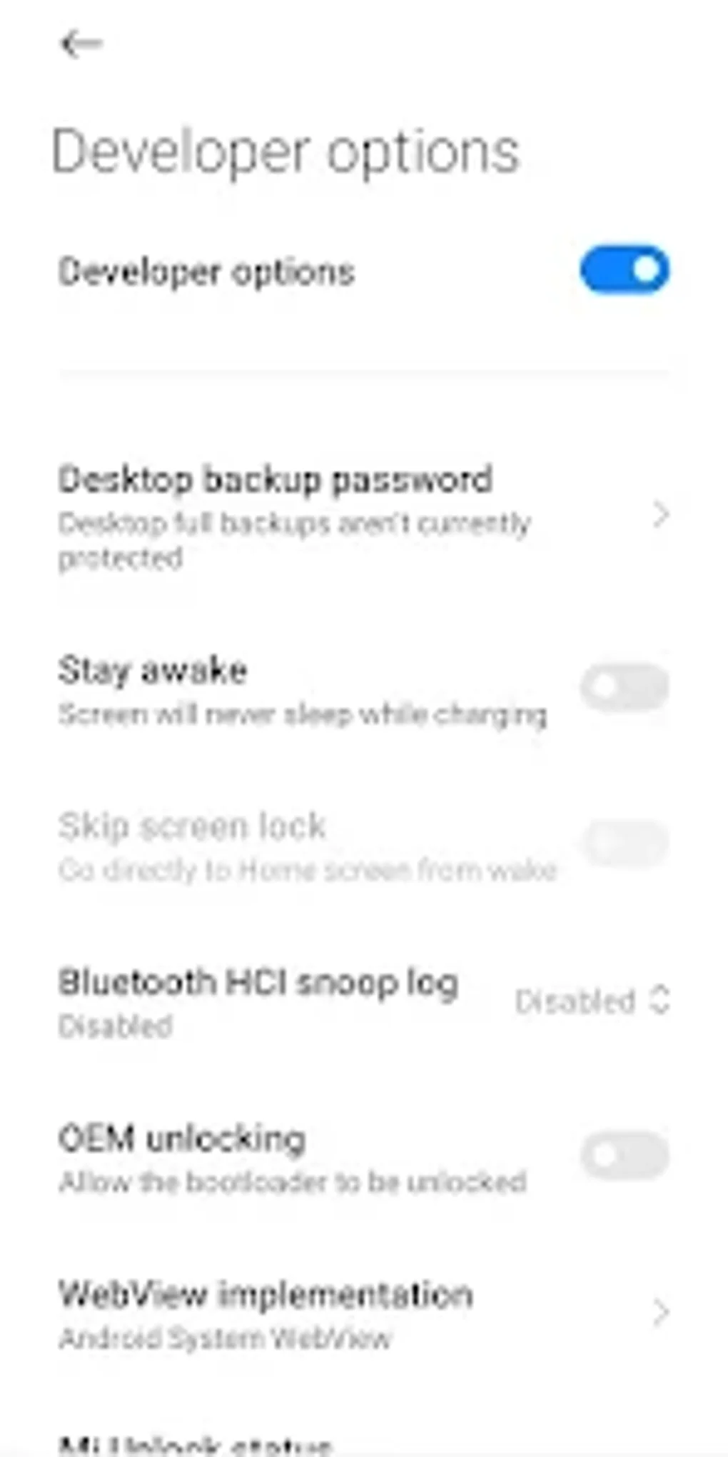 Developer Options Per Android Download Developer Options Per Android Download