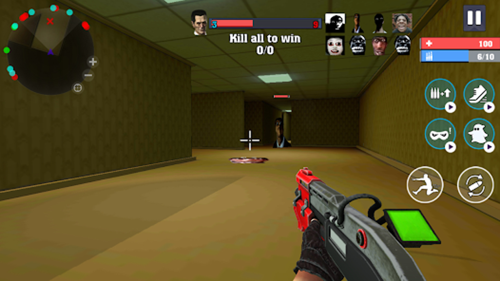 Nextbots In Backrooms: Shooter for Android - Free App Download