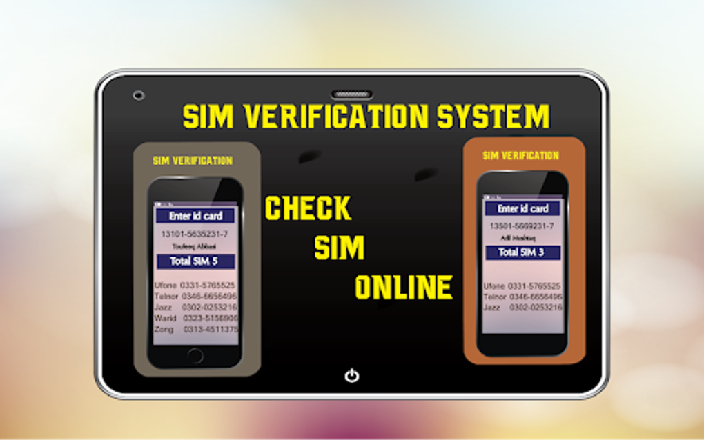 Pakistan All Sim Verification para Android - Descargar
