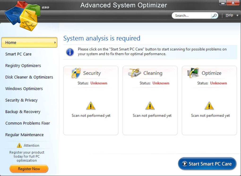 Advanced System Optimizer - Download