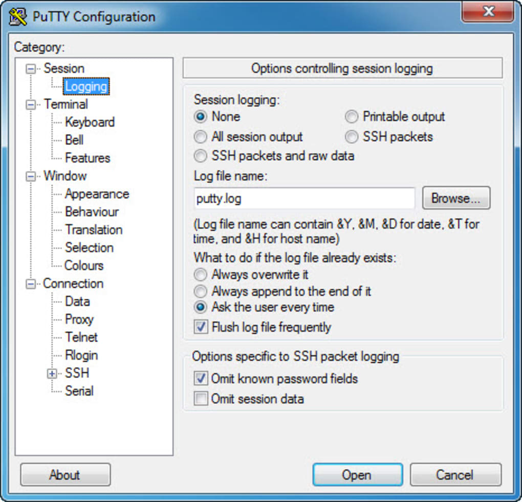 Download putty for win 10 dell server updates