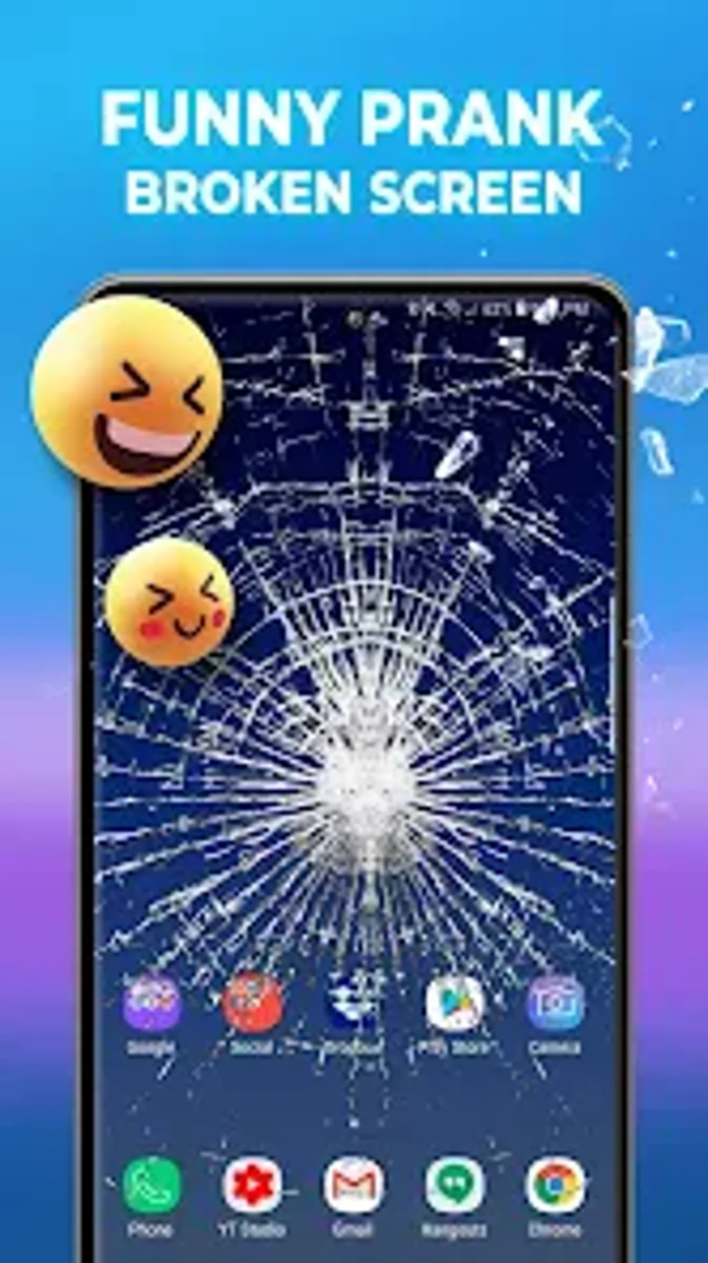 Broken Screen Prank Cracked для Android — Скачать