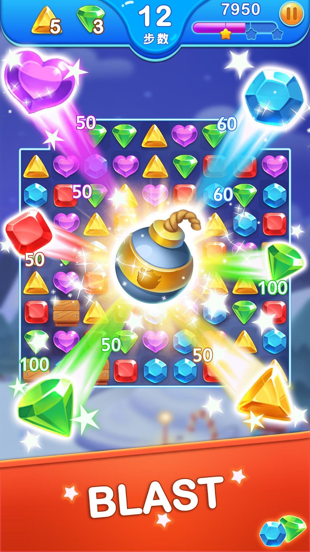 Jewel Blast Dragon - No Wifi APK для Android — Скачать