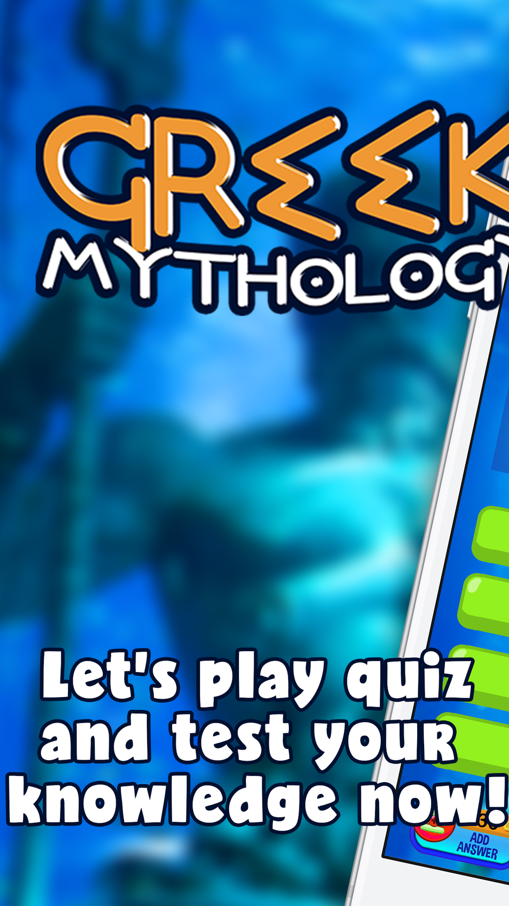 iPhone 용 Greek Mythology Trivia Quiz - Free Knowledge Game - 다운로드