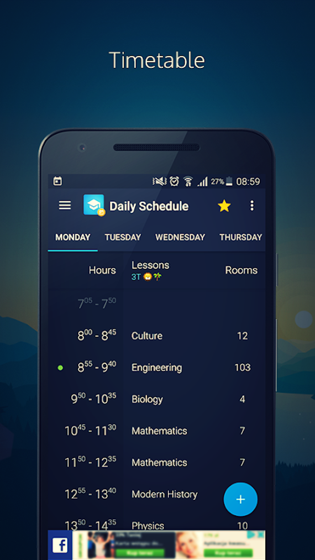 Daily Schedule Timetable APK Voor Android Download
