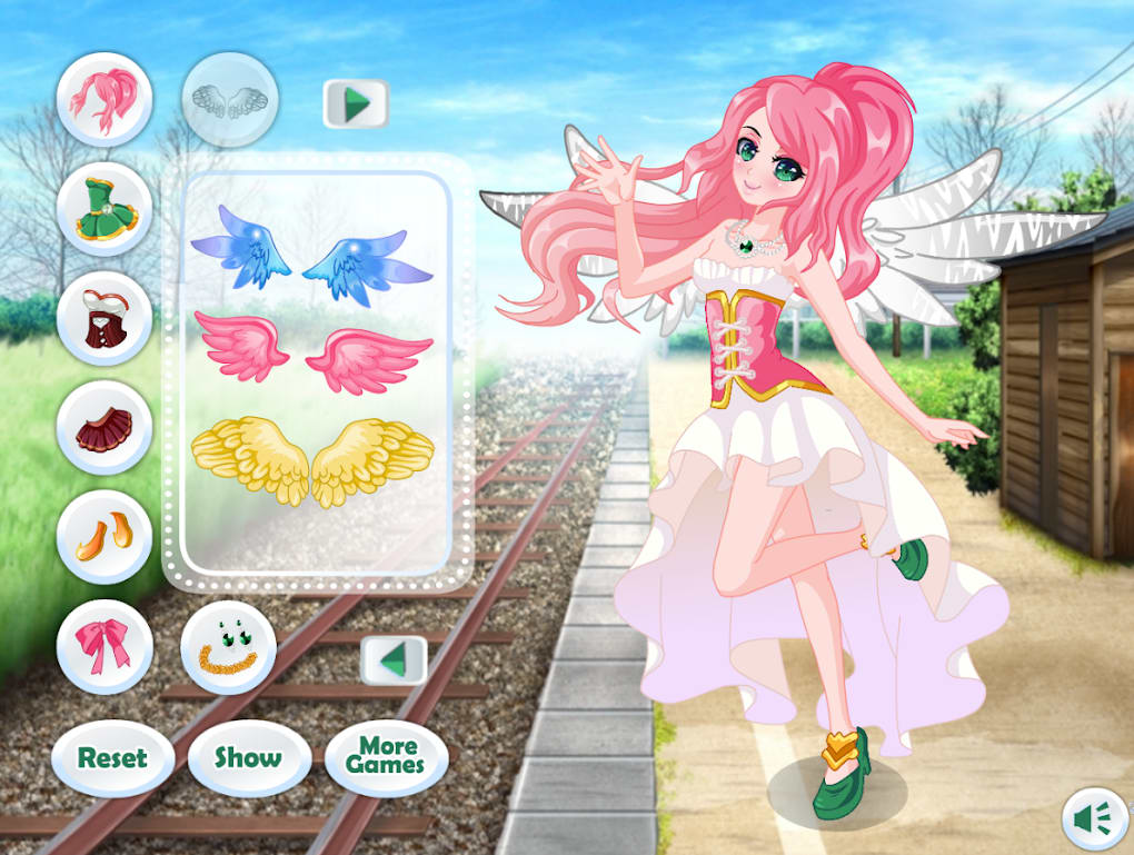 Dress Up Angel Anime Girl Game - Girls Games para Android - Descargar