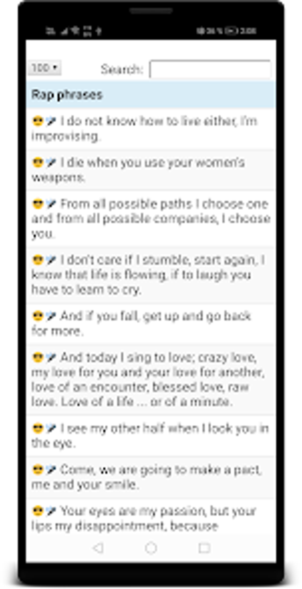 Rap Phrases Per Android Download
