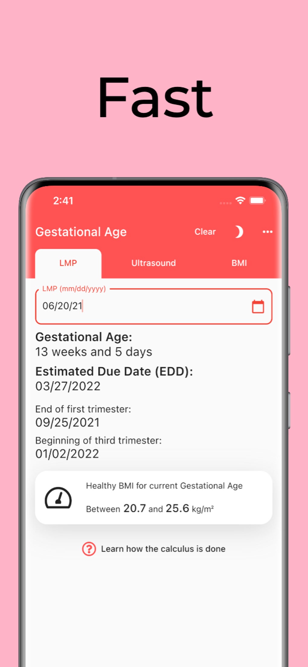 Gestational Age babys age для Android — Скачать