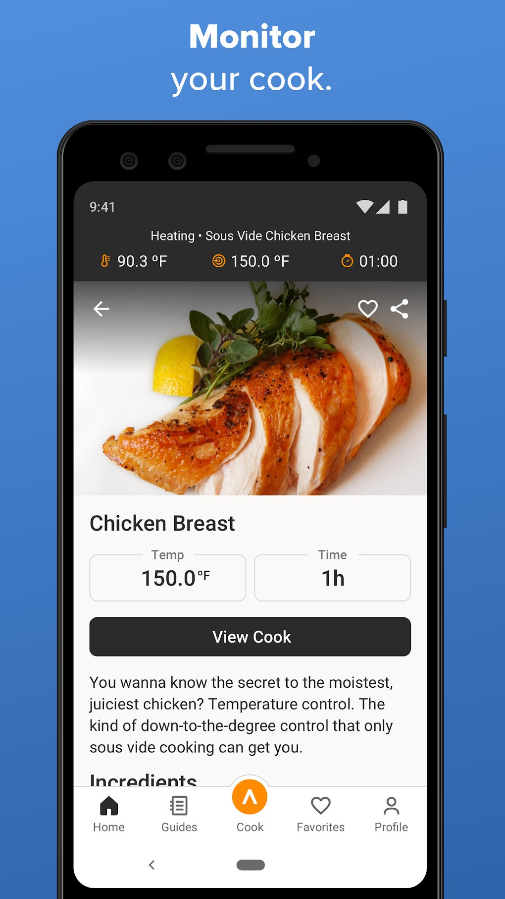 Anova Culinary для Android — Скачать