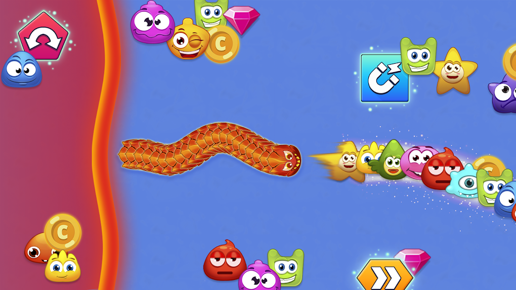 Worm Hunt - Snake Game IO Zone - Jogue Online em SilverGames 🕹