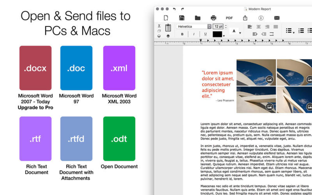 word processing for mac