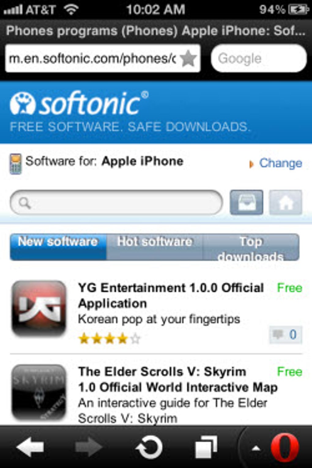 opera mini download softonic