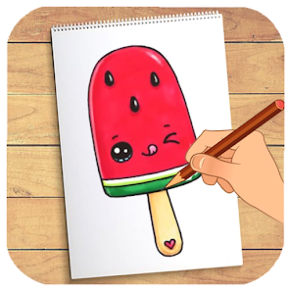 HOW TO DRAW A CUTE ICE CREAM CUP, STEP BY STEP, DRAW Cute things - YouTube-saigonsouth.com.vn