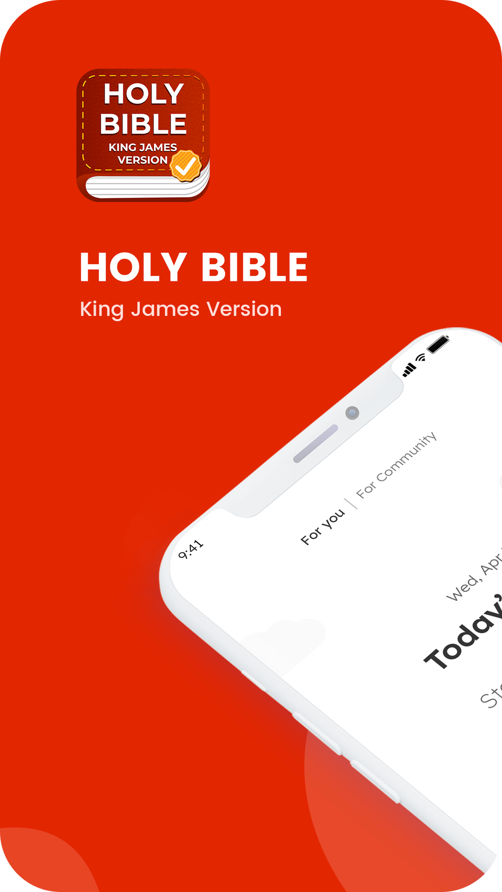 Bible Daily Bible KJV IPhone 