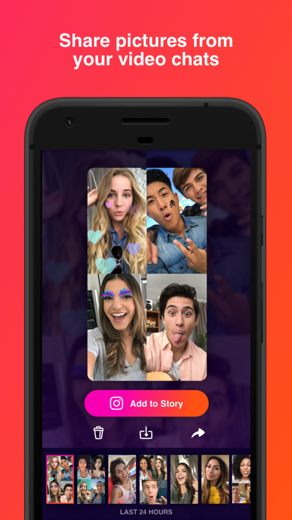 Bonfire: Group Video Chat для Android — Скачать