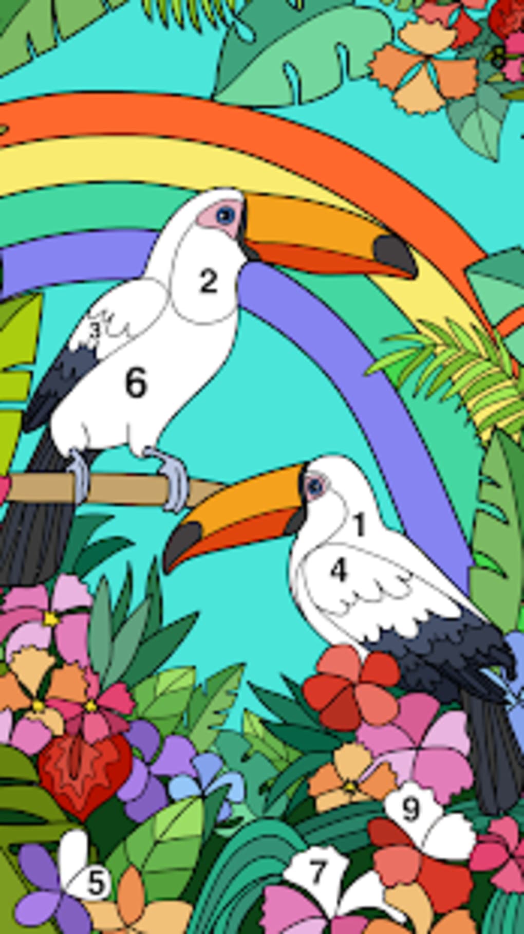 Coloring Book   Color by Number Paint by Number APK for Android ...