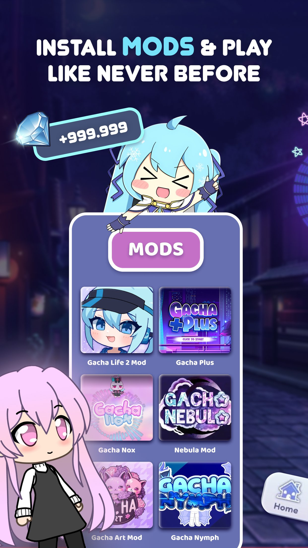 Mods Skins for Gacha Life 2 для iPhone — Скачать