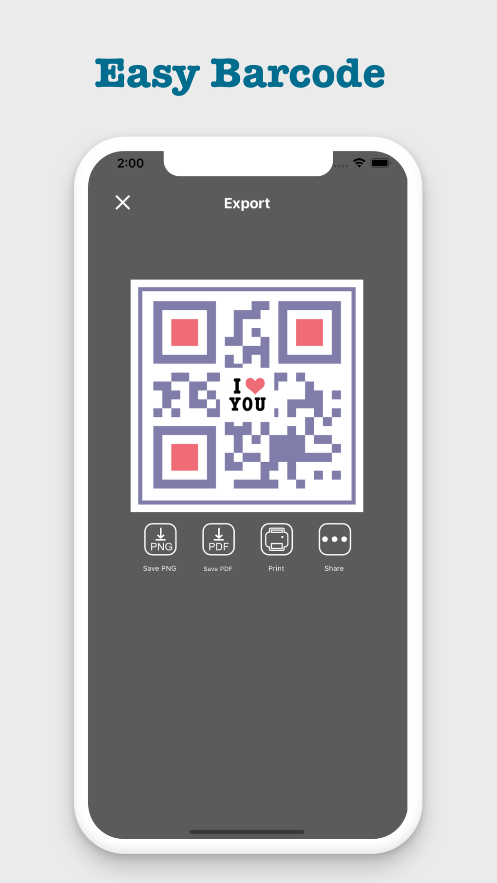 QR Barcode Maker for iPhone - Download