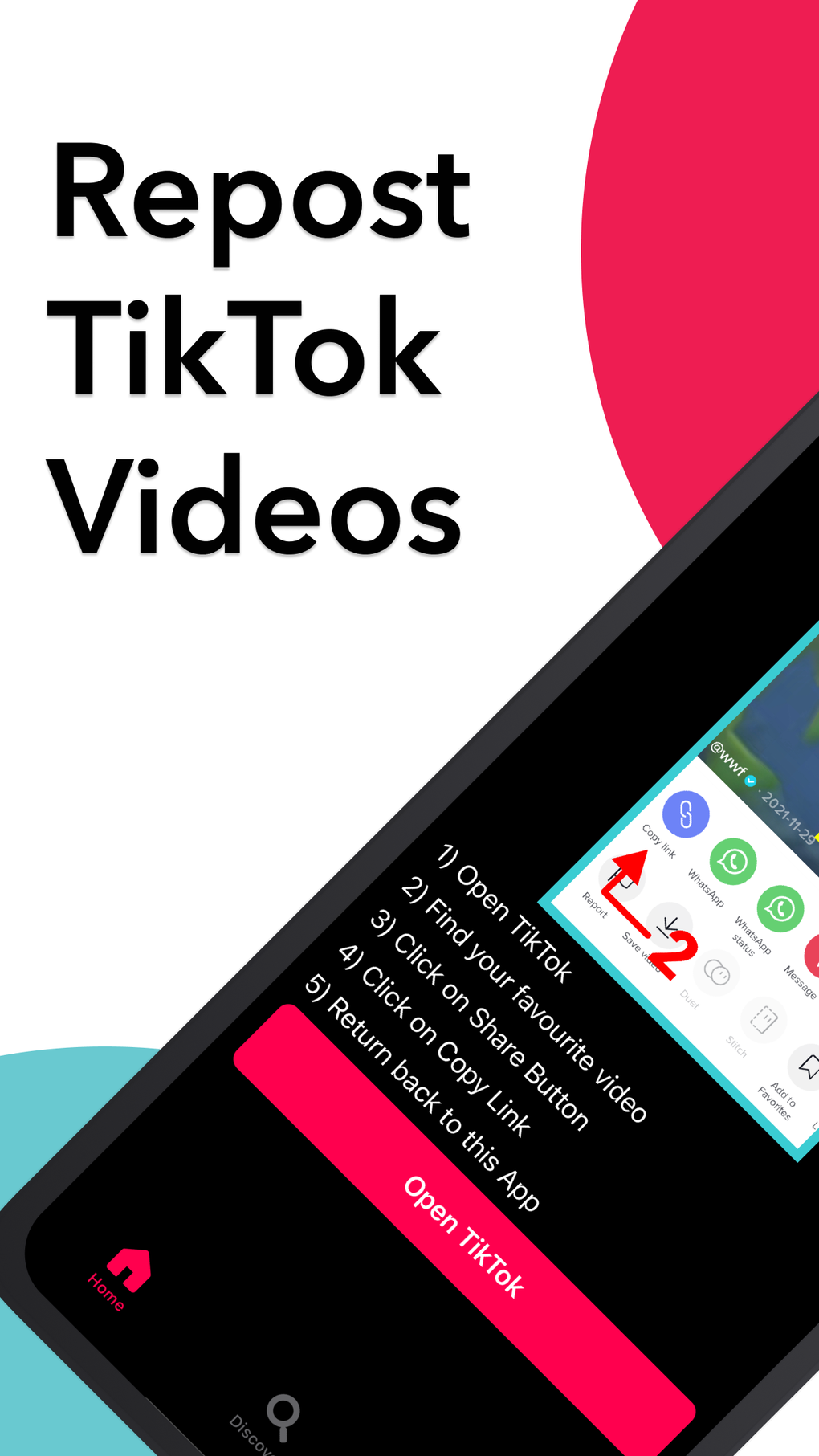 Tik Rocket - Repost Save Video для iPhone — Скачать