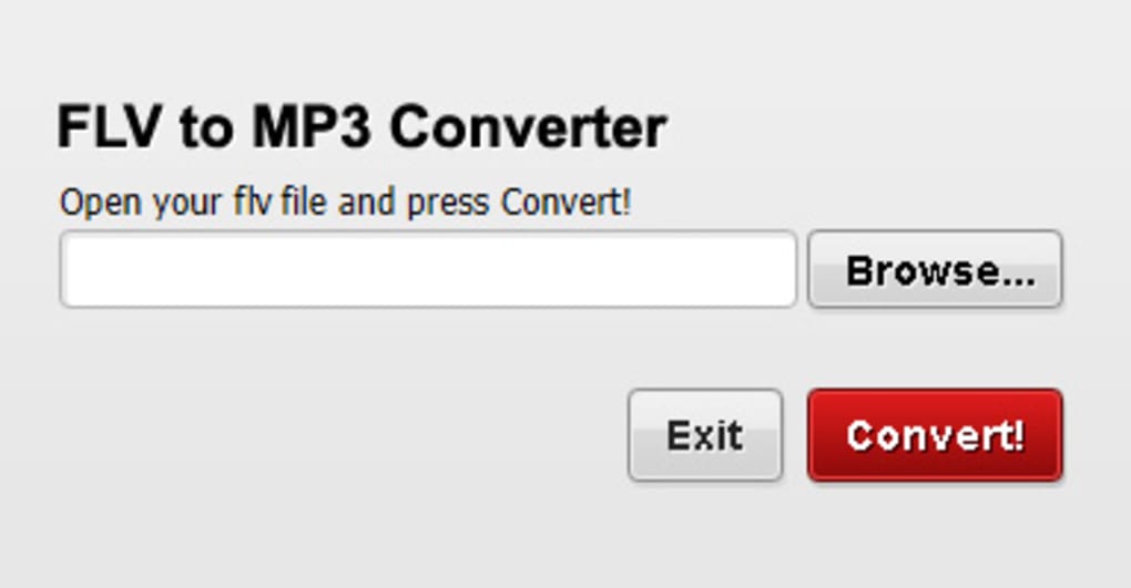 Служител луд скромен FLV to MP3 Converter - Download