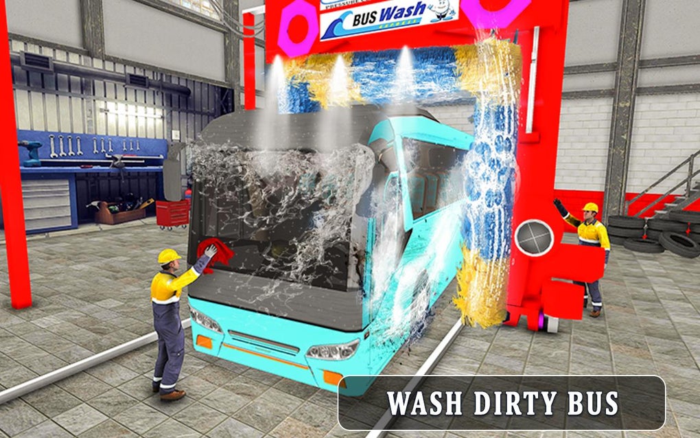 tourist bus simulator car wash