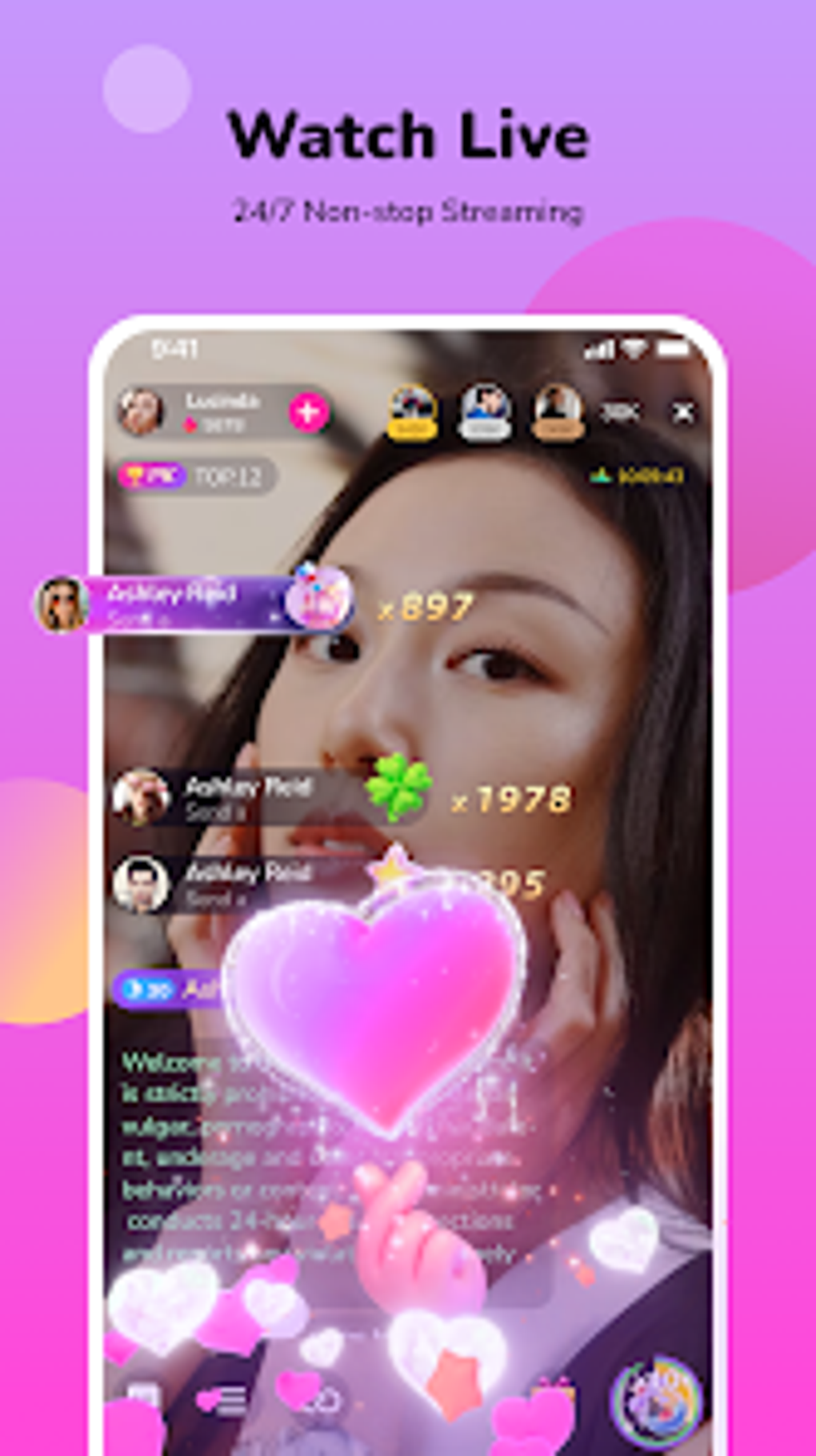 iMee Live - Live Streaming para Android - Descargar