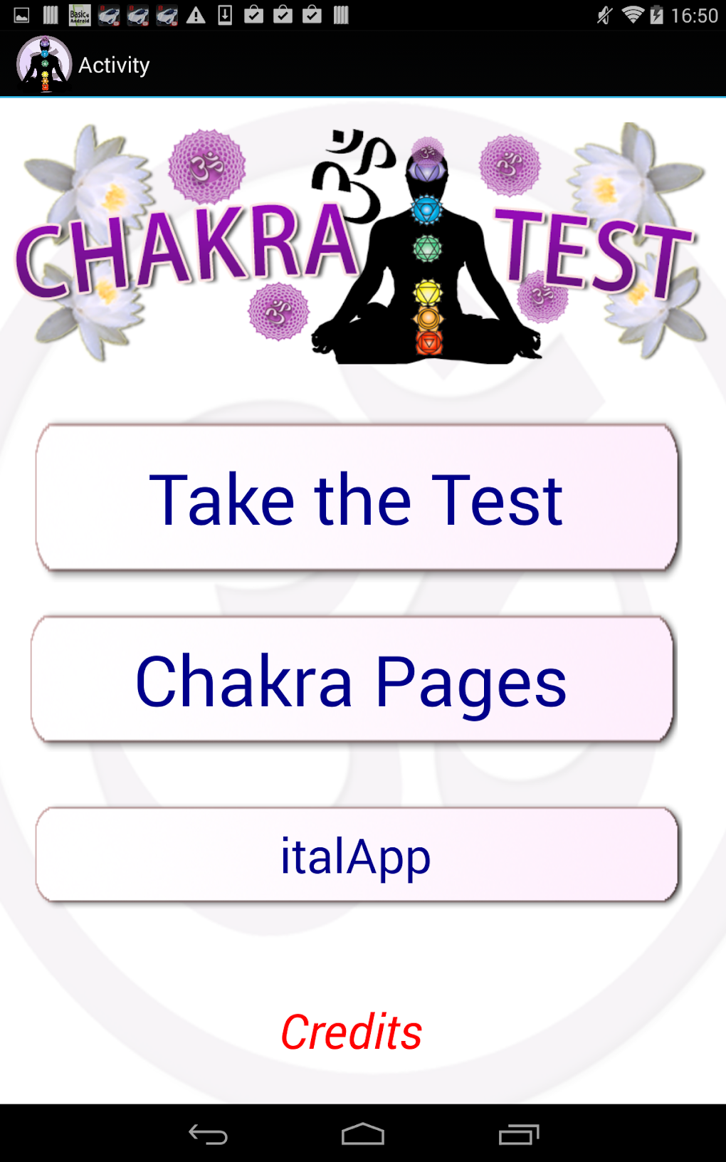 Chakra Test - how are your chakras Find out now APK for Android - Download