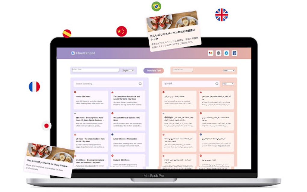 FluentFriend Google Chrome için - Eklenti İndir