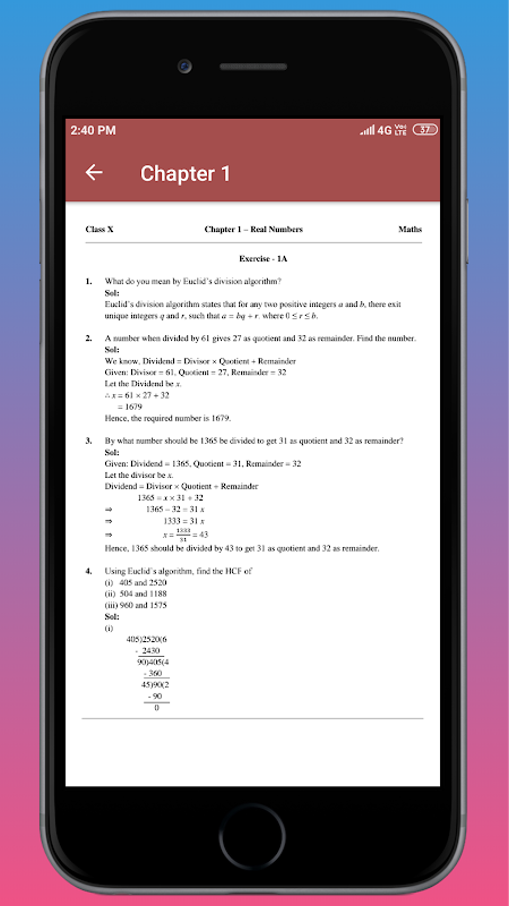 RS Aggarwal Maths Class 10 solutions APK для Android — Скачать