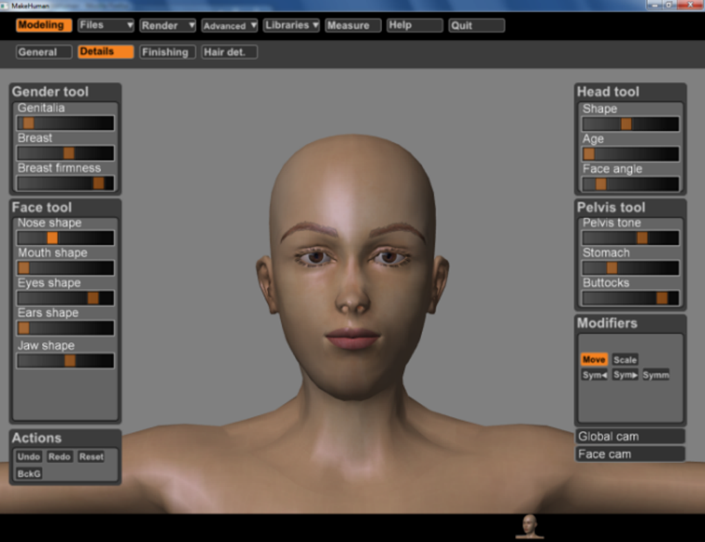 makehuman texture