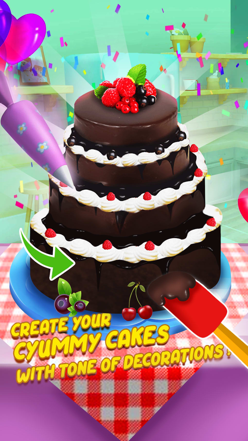 Tutti Frutti Cake - Kravings is 8! - Kravings Food Adventures