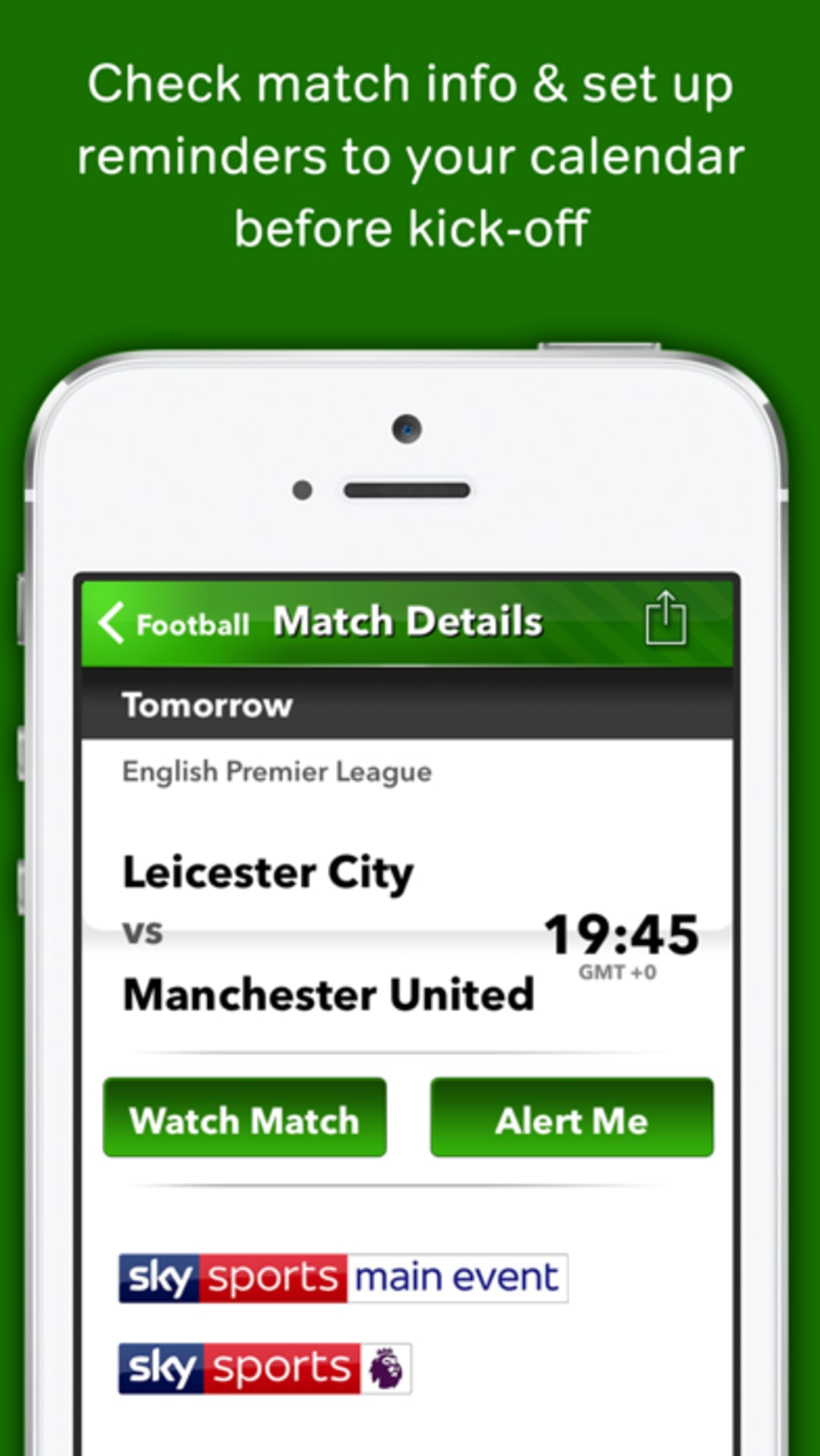 WherestheMatch for iPhone