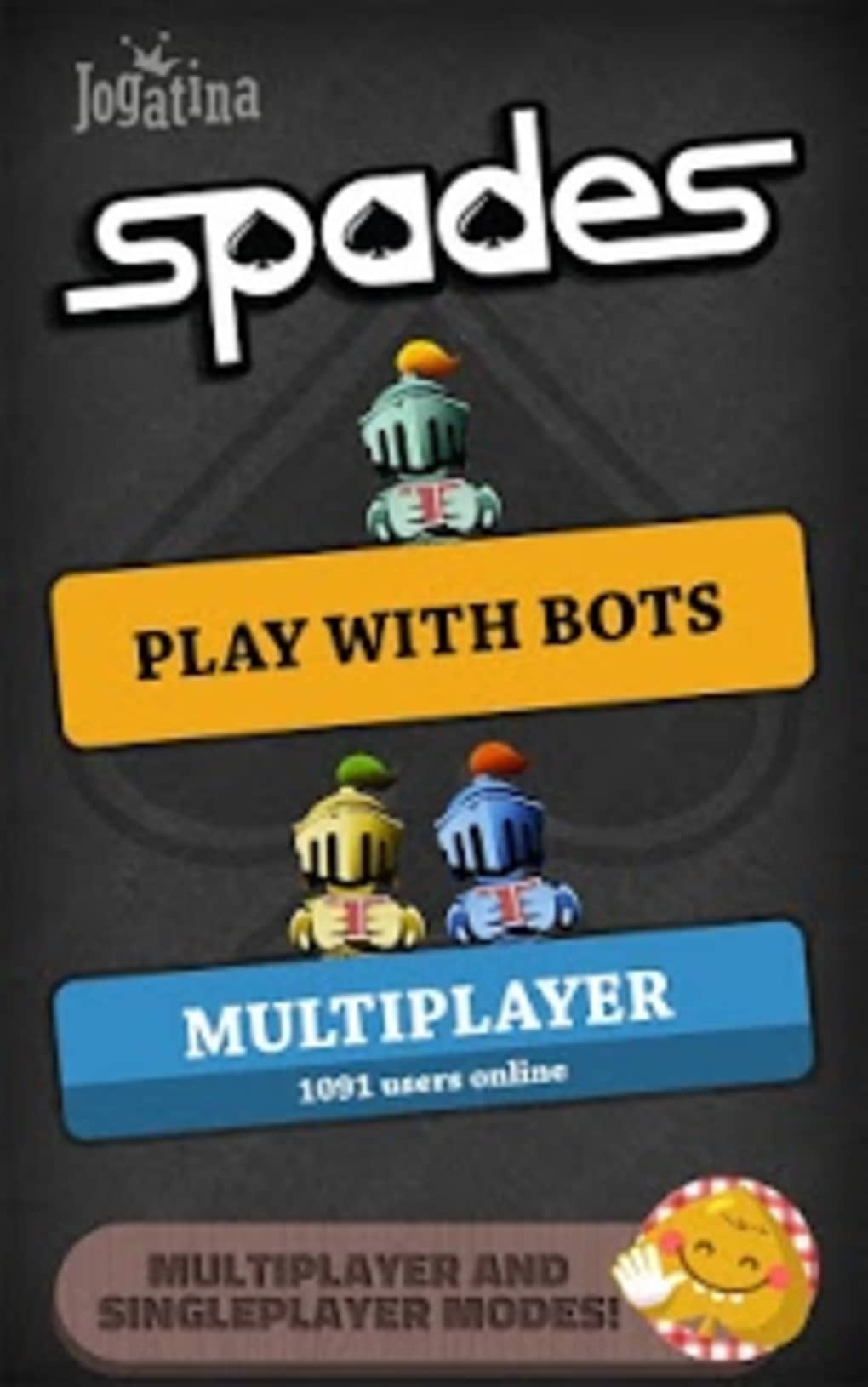 spades free online and offline card game