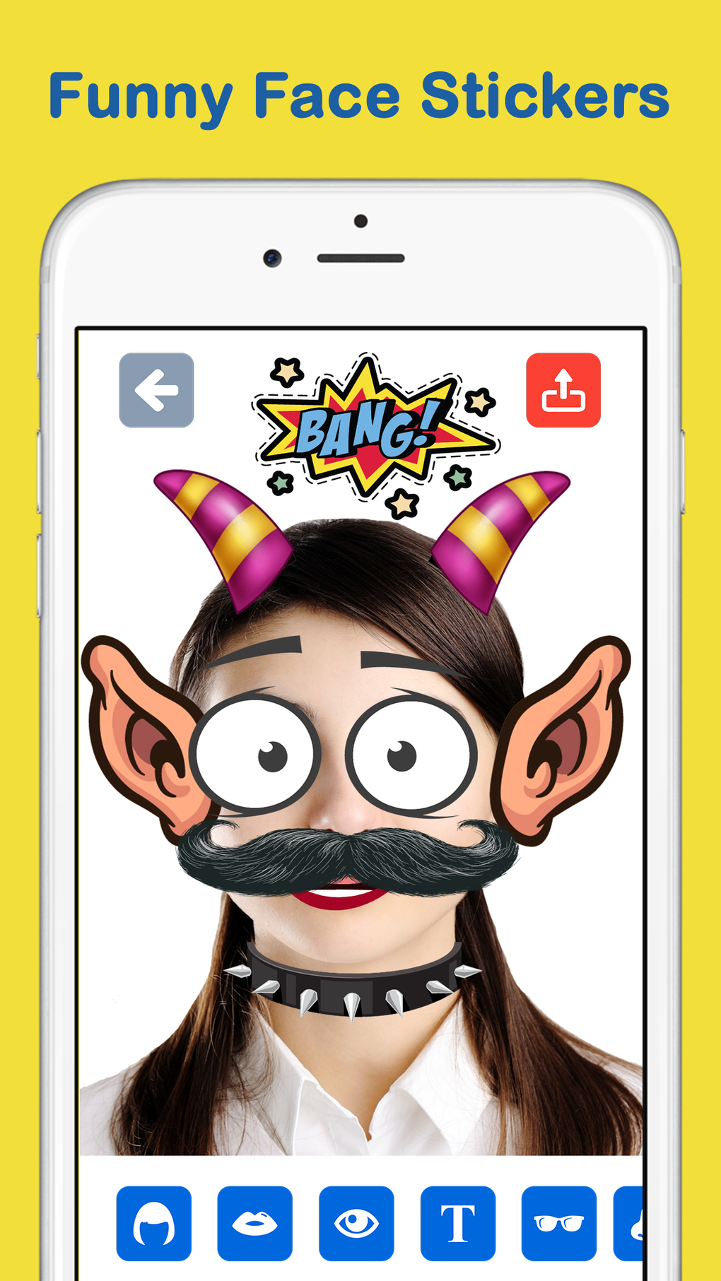 Epic Photo Stickers Toon Blitz for iPhone Download