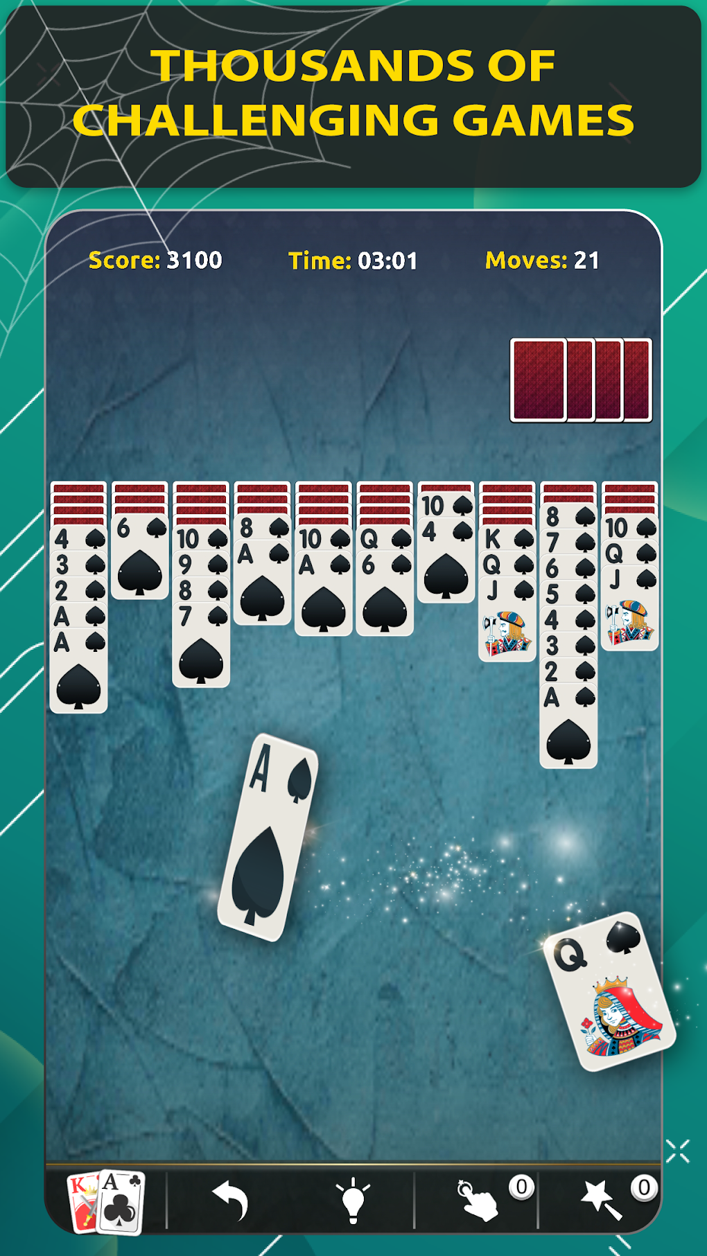 Spider Solitaire Classic Games – Apps on Google Play