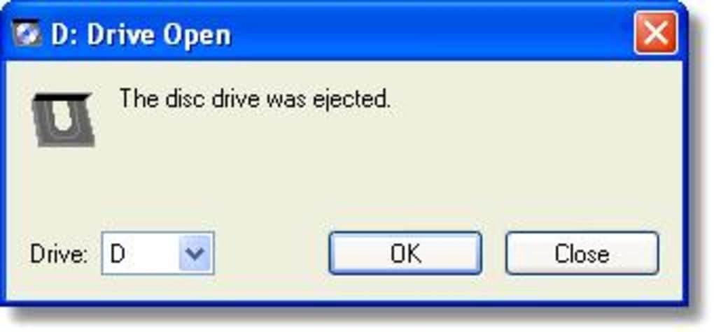 free OpenCloseDriveEject 3.21