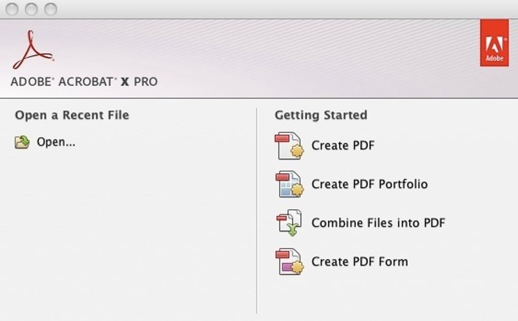 adobe acrobat x pro trial mac download