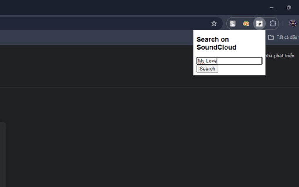 SoundCloud Search for Google Chrome - Extension Download