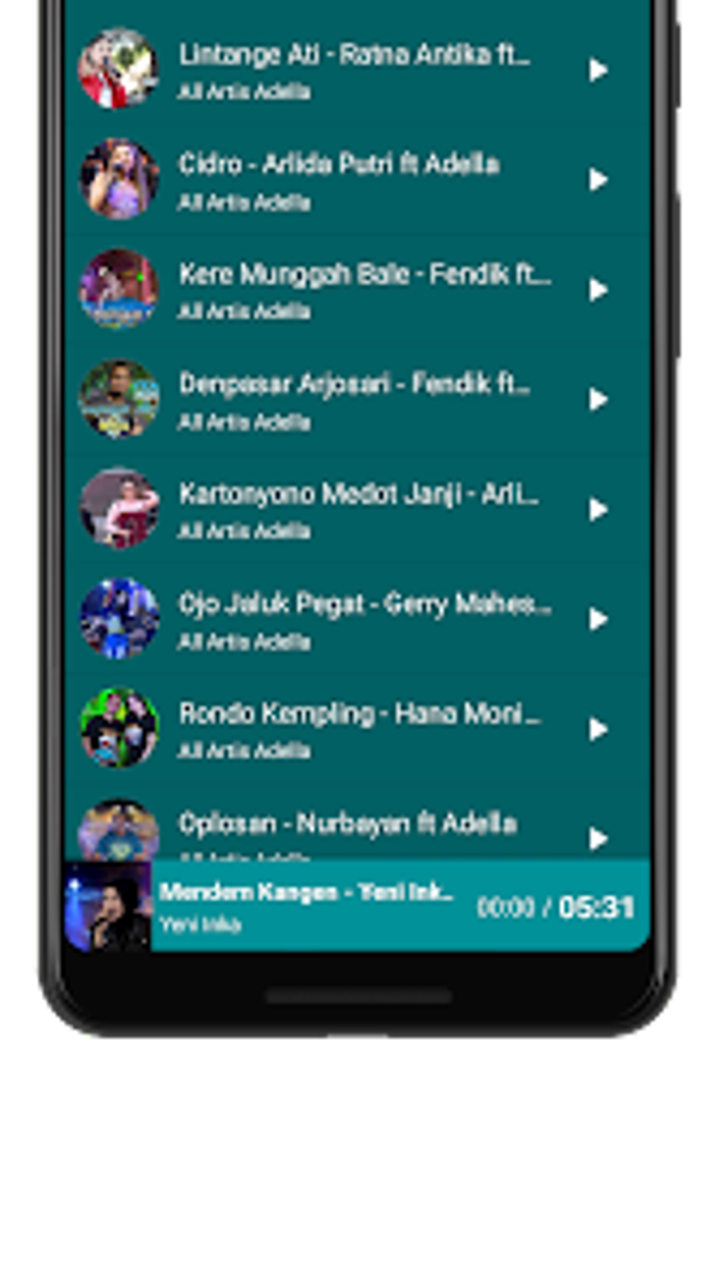 Mp3 Campursari Adella Offline для Android — Скачать