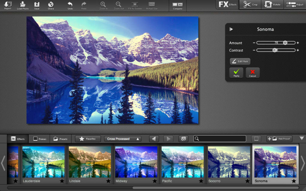 FX Photo  Studio  Pro  for Mac Download