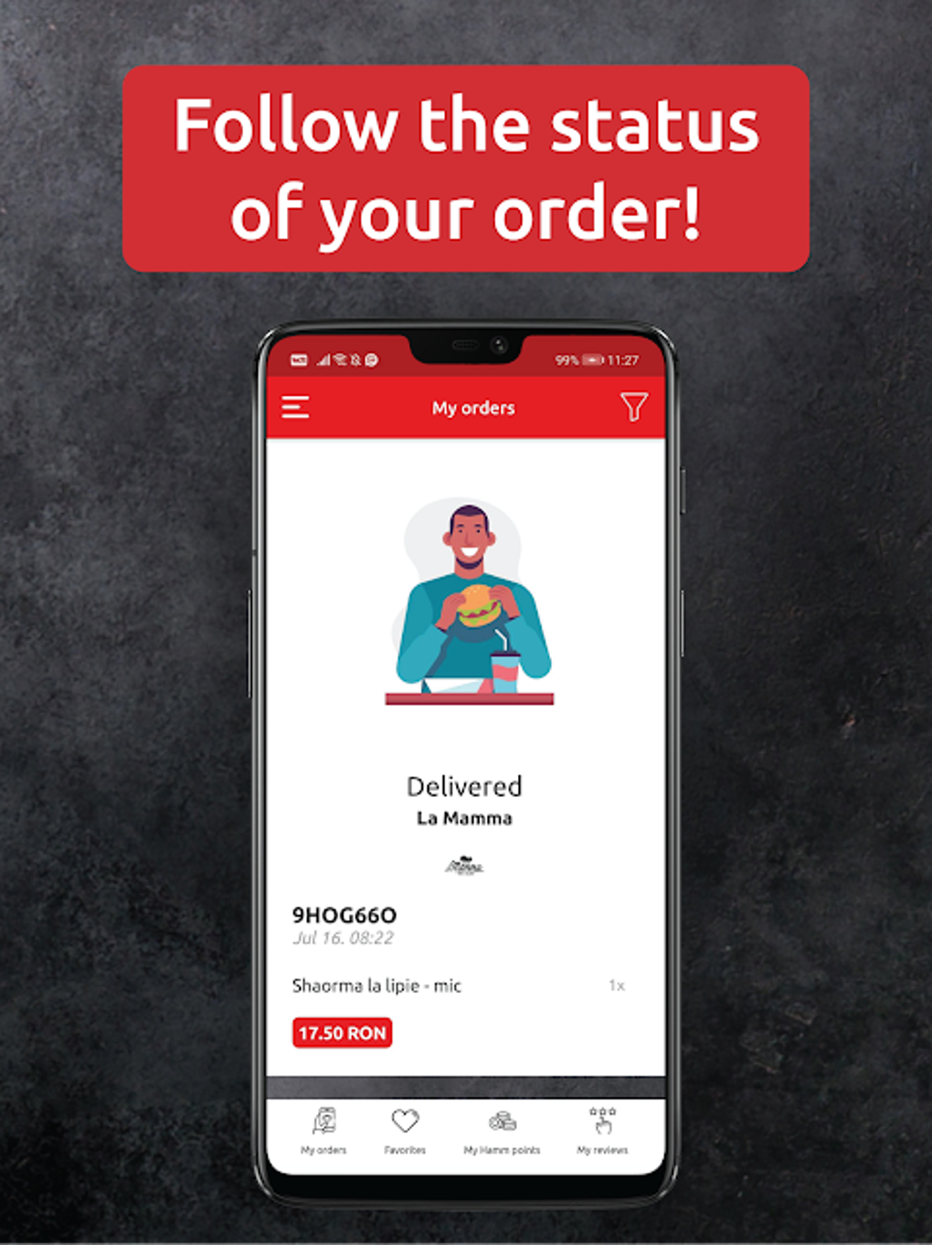 Hamm - food ordering in Transylvania APK для Android — Скачать