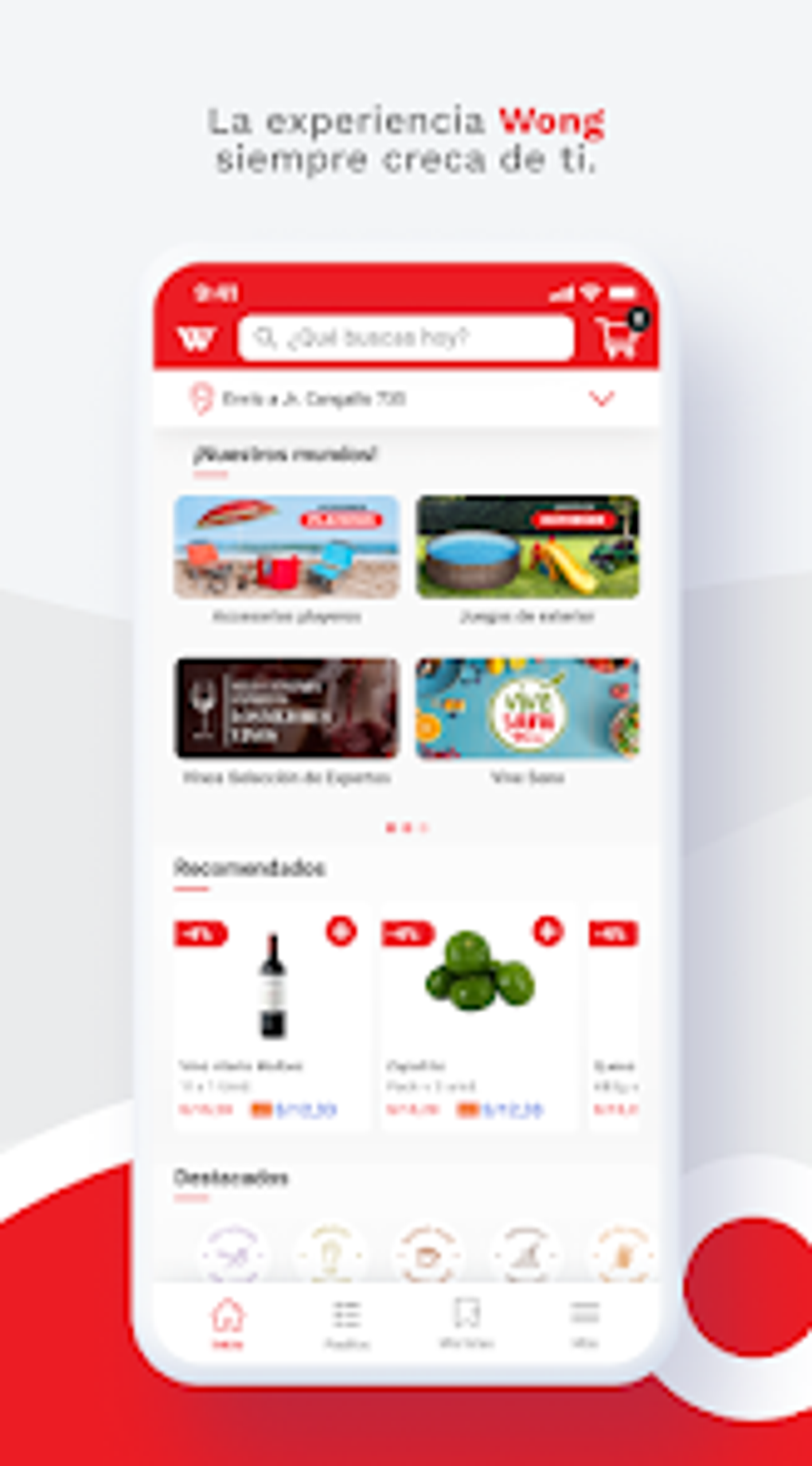 Supermercados Wong for Android - Download