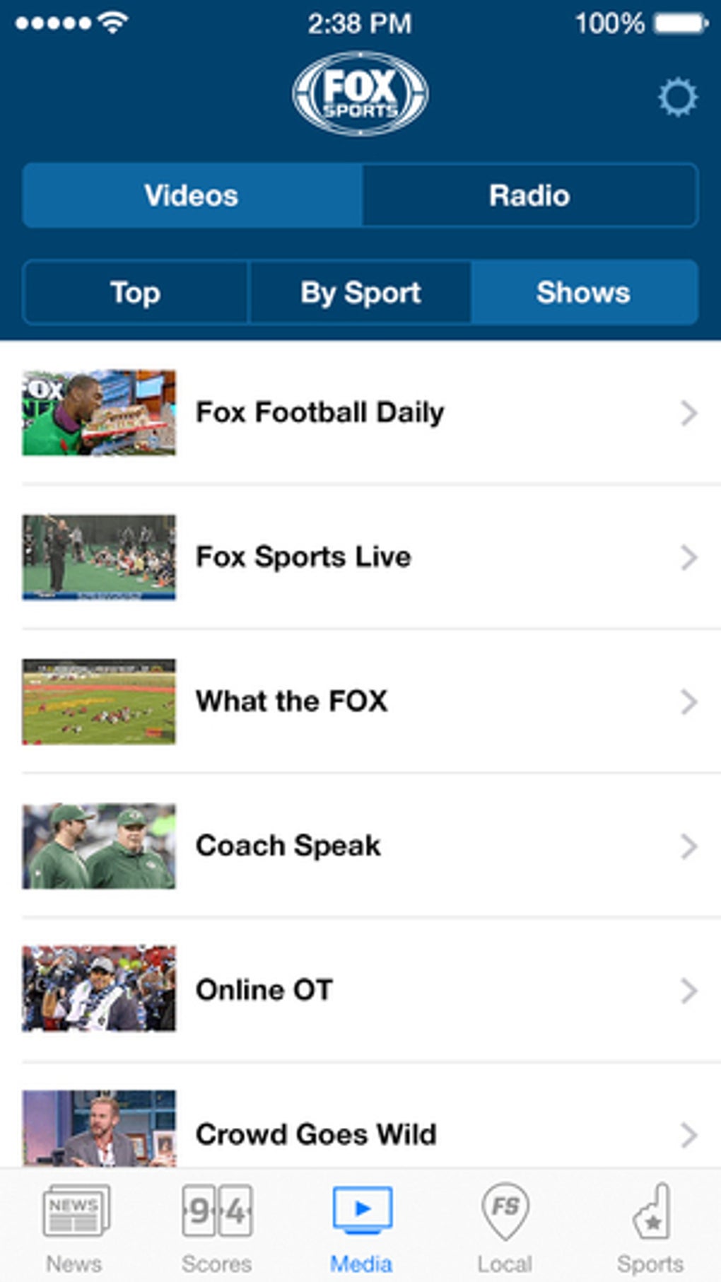 FOX Sports: Watch Live for iPhone - Download