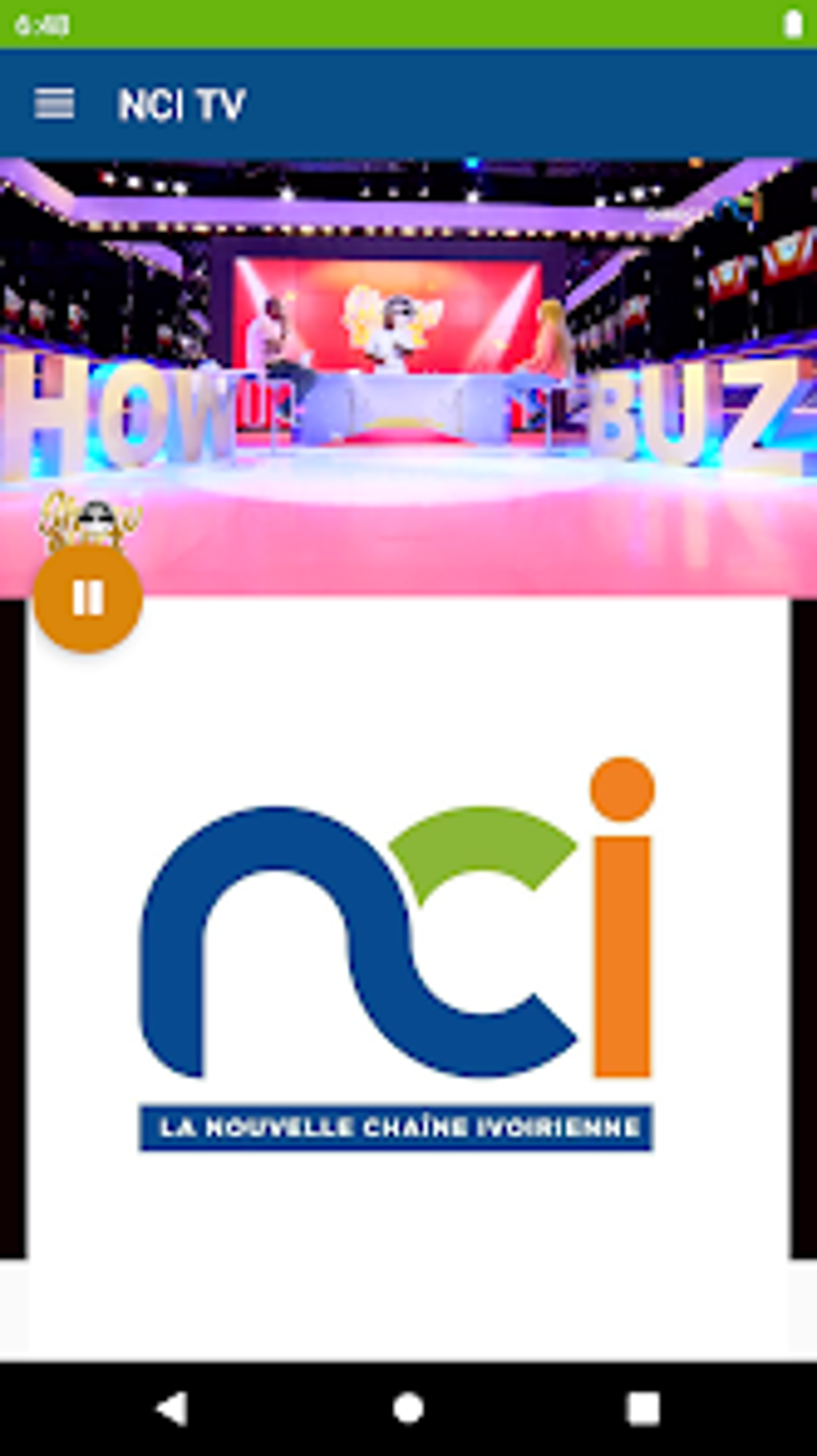 NCI TV Cote DIvoire Pour Android T l charger