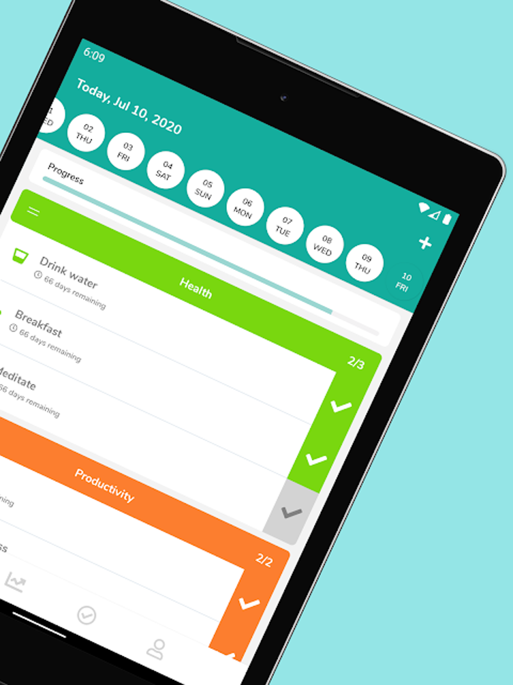 Habitude Daily Habit Tracker Routine Planner APK Voor Android 