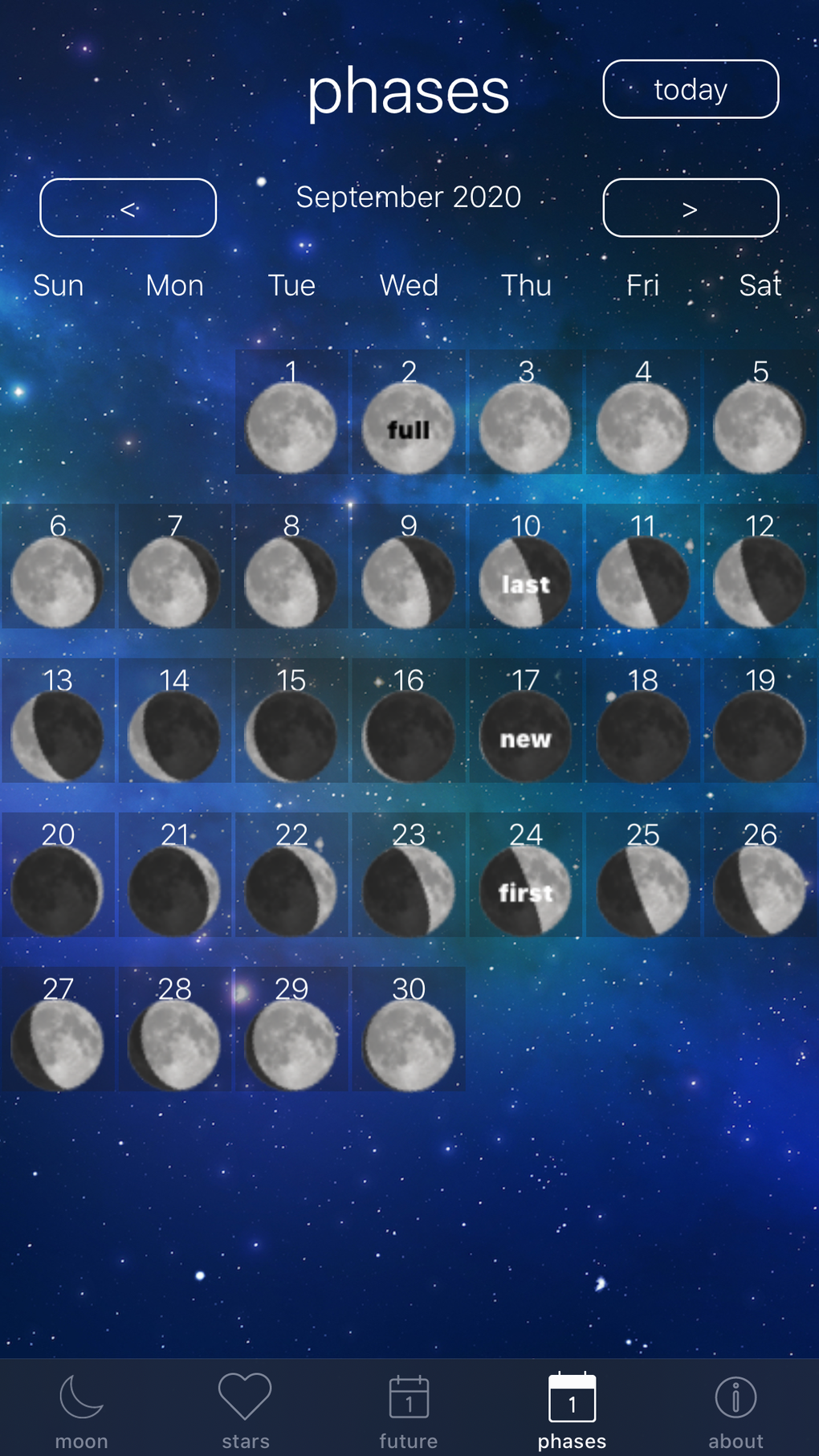 Full Moon Phase pour iPhone Télécharger